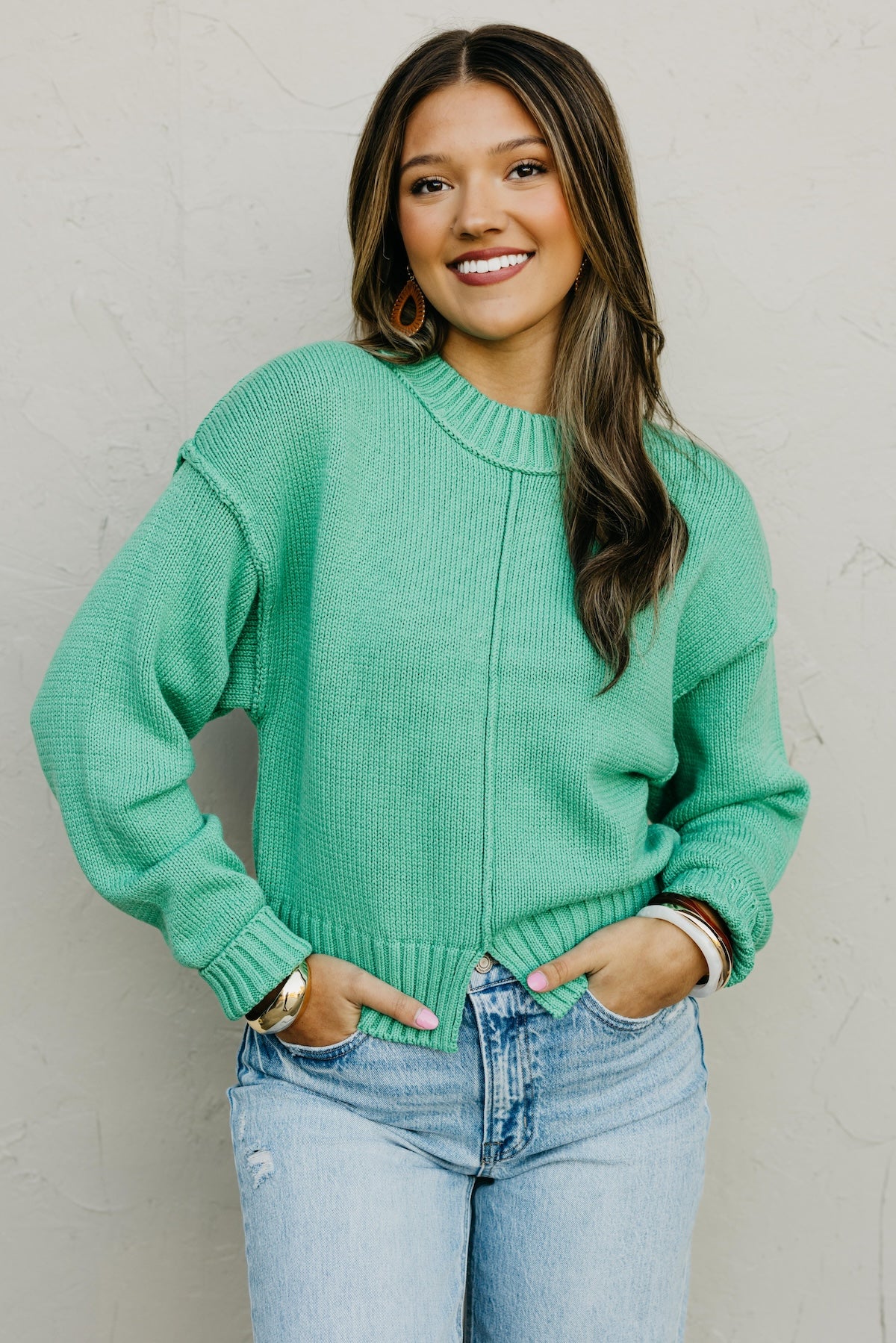 The Dylan Center Seam Sweater