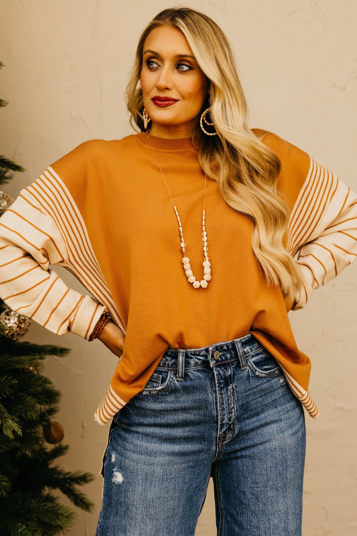 The Lakyn Panel Longline Sweater