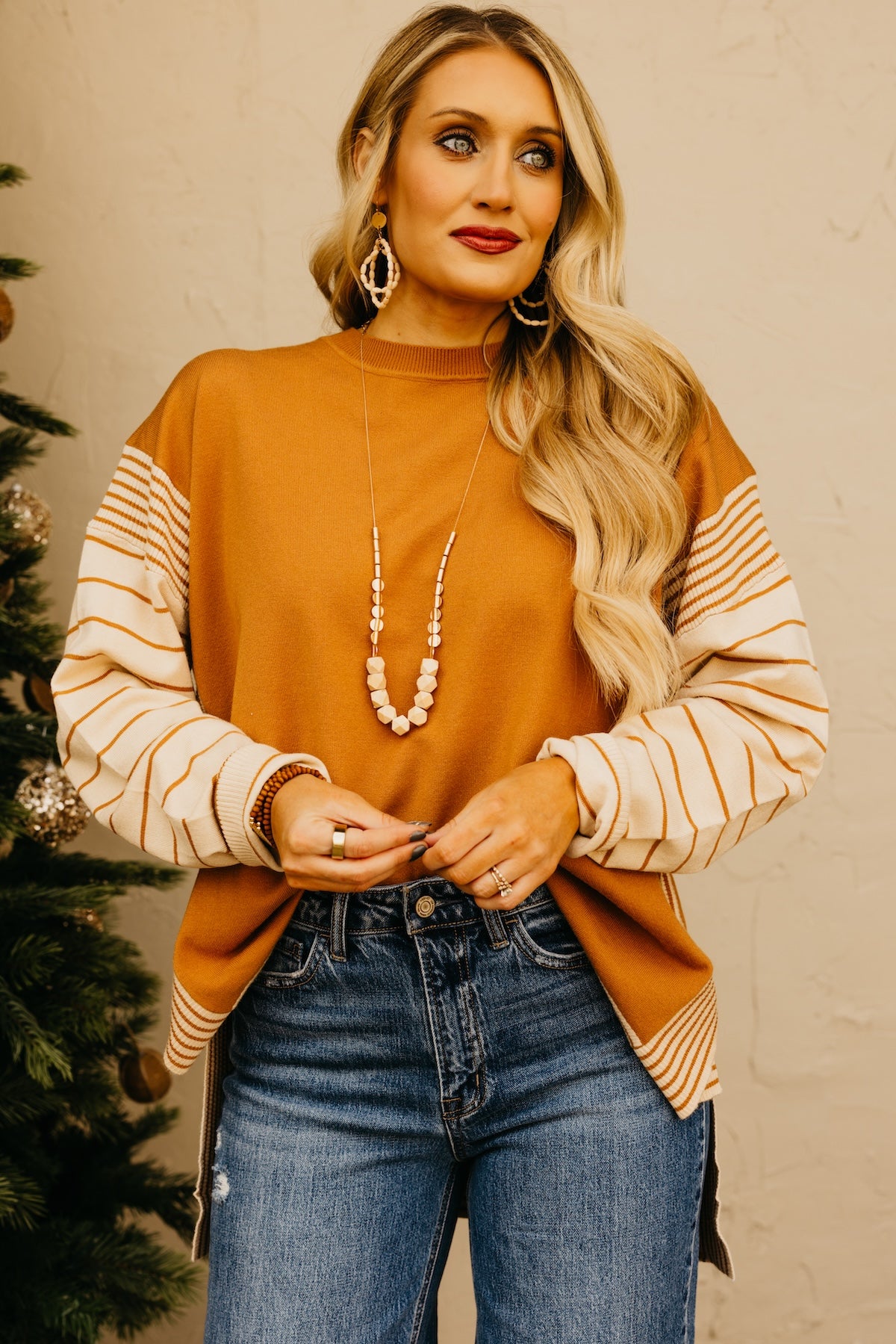 The Lakyn Panel Longline Sweater
