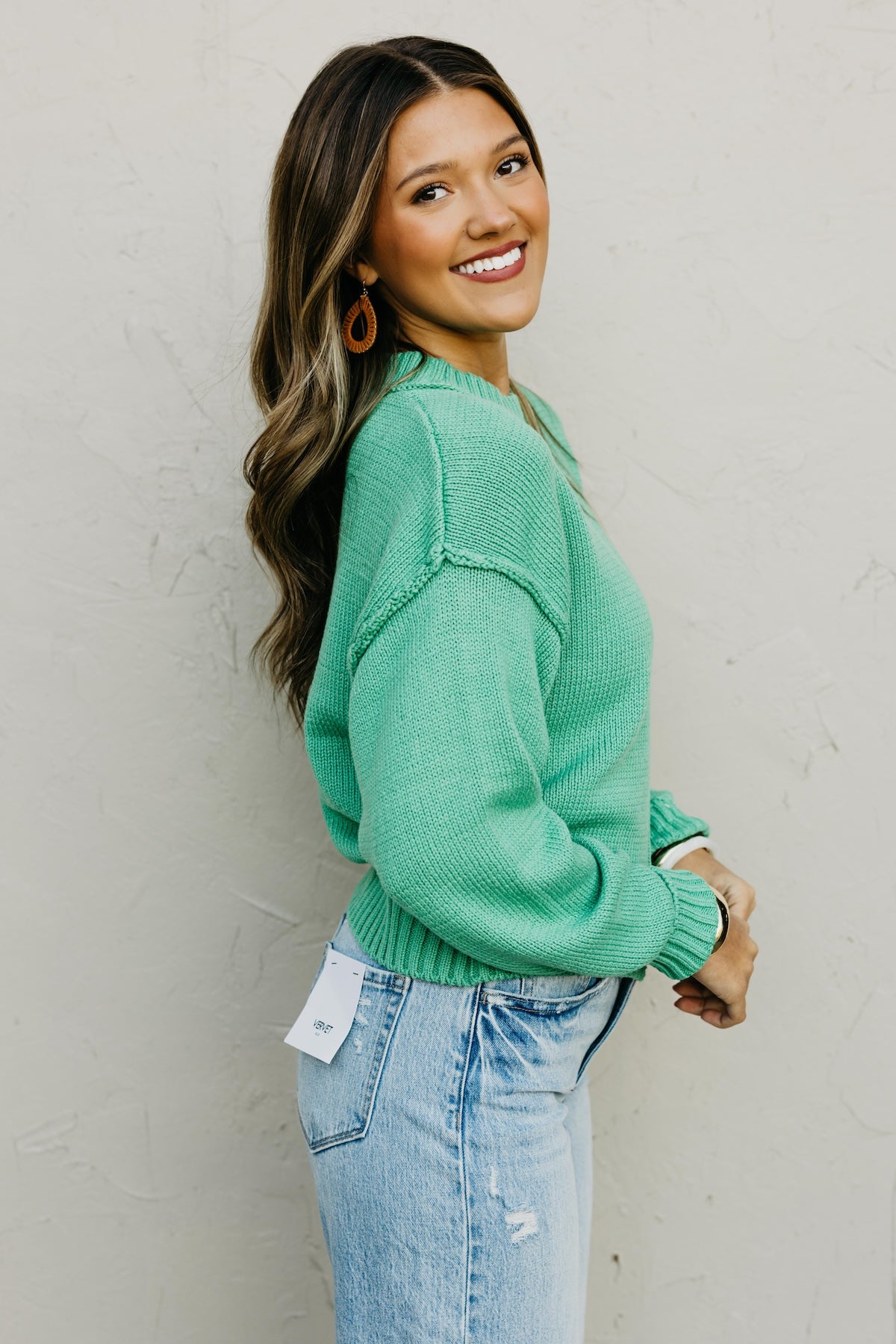 The Dylan Center Seam Sweater
