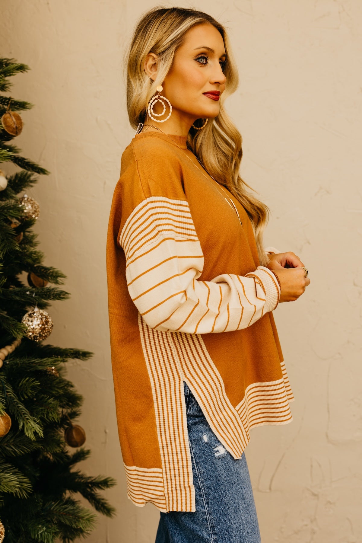 The Lakyn Panel Longline Sweater