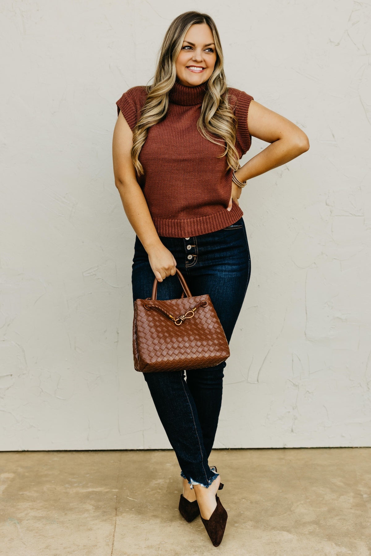 The Ethan Cowlneck Sweater Vest
