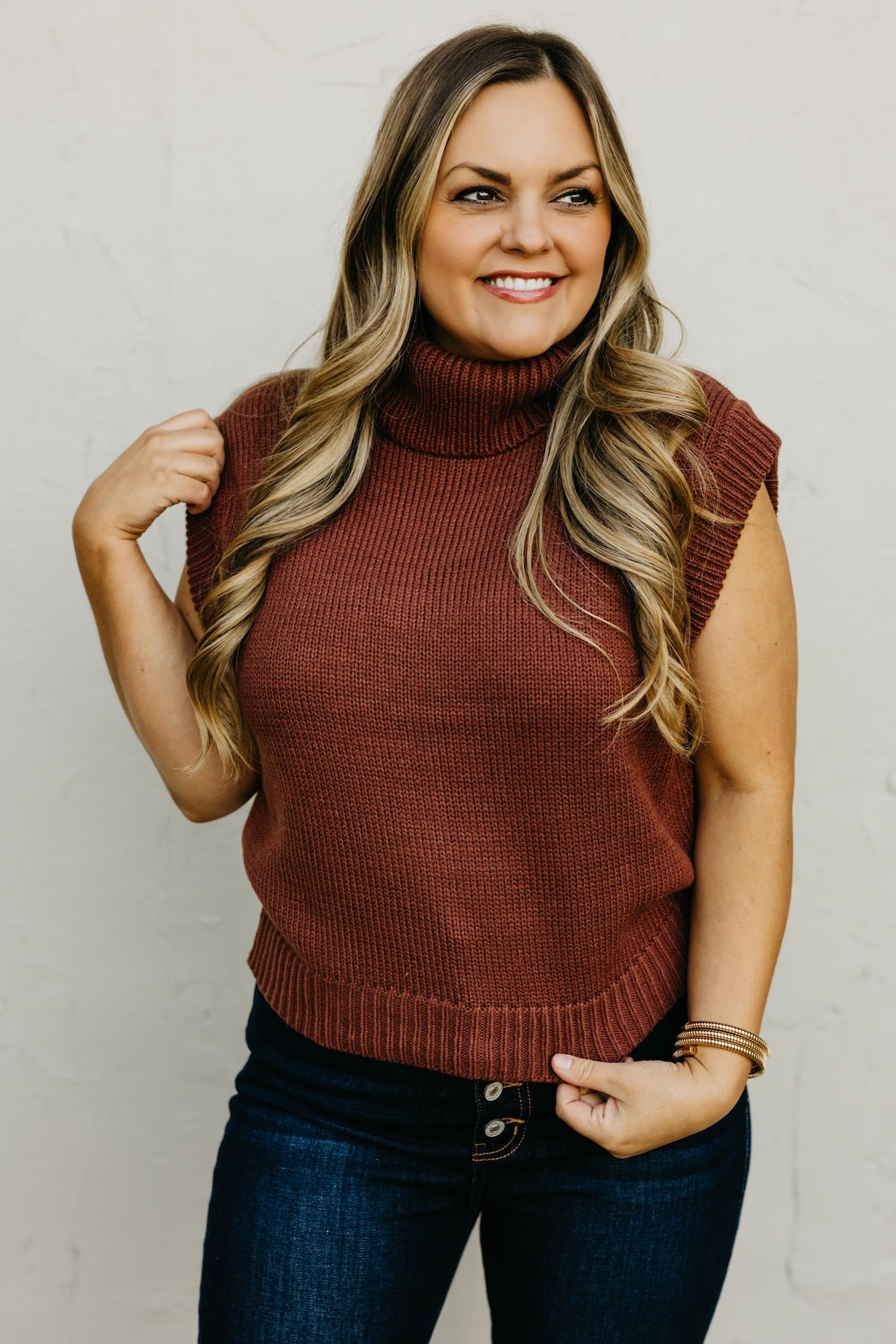 The Ethan Cowlneck Sweater Vest