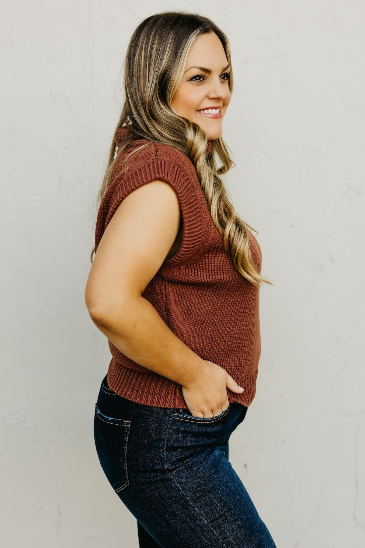 The Ethan Cowlneck Sweater Vest