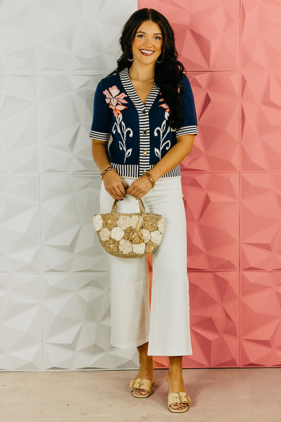 The Riley Floral Cardigan Top