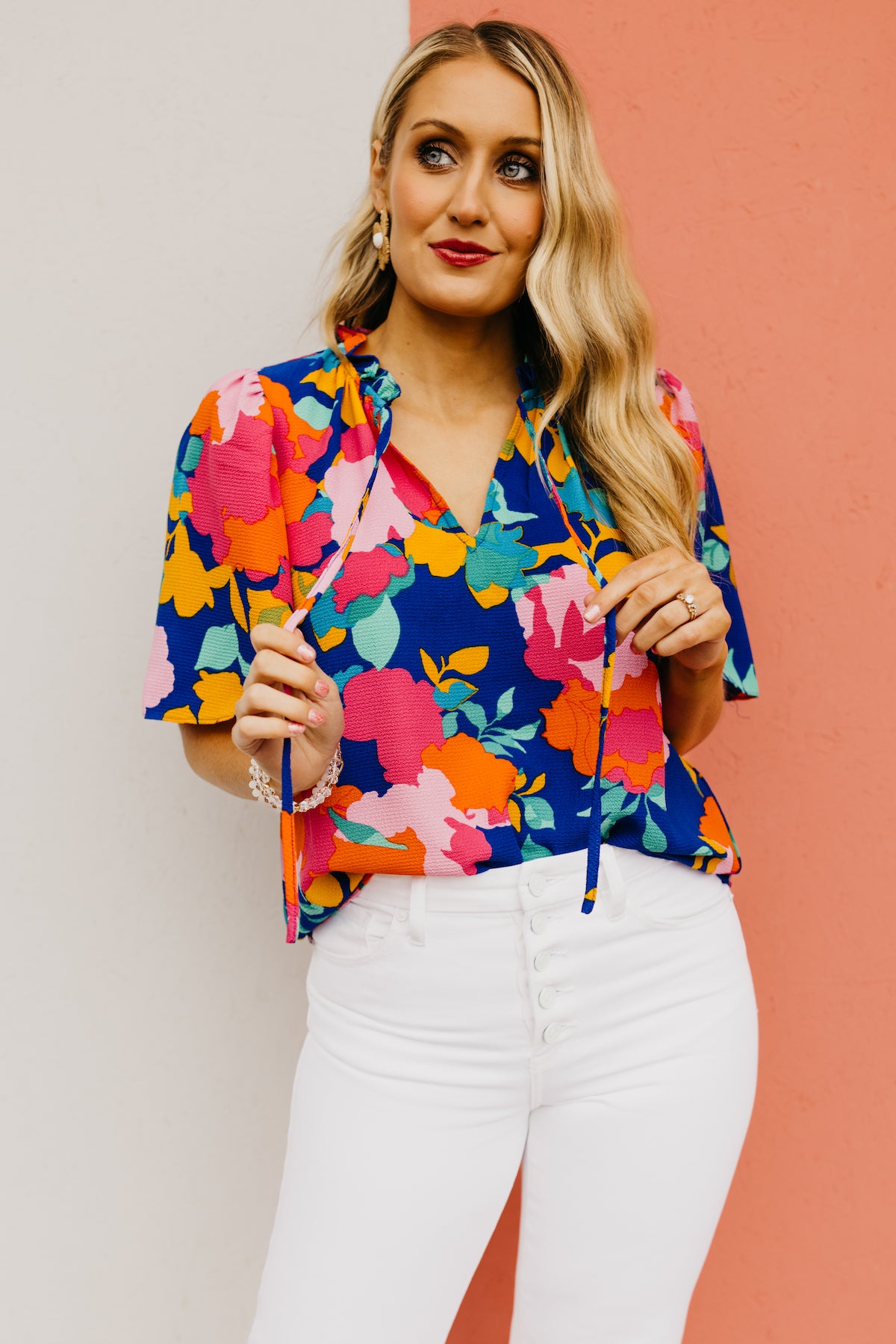 The Marisol Floral Crepe Top