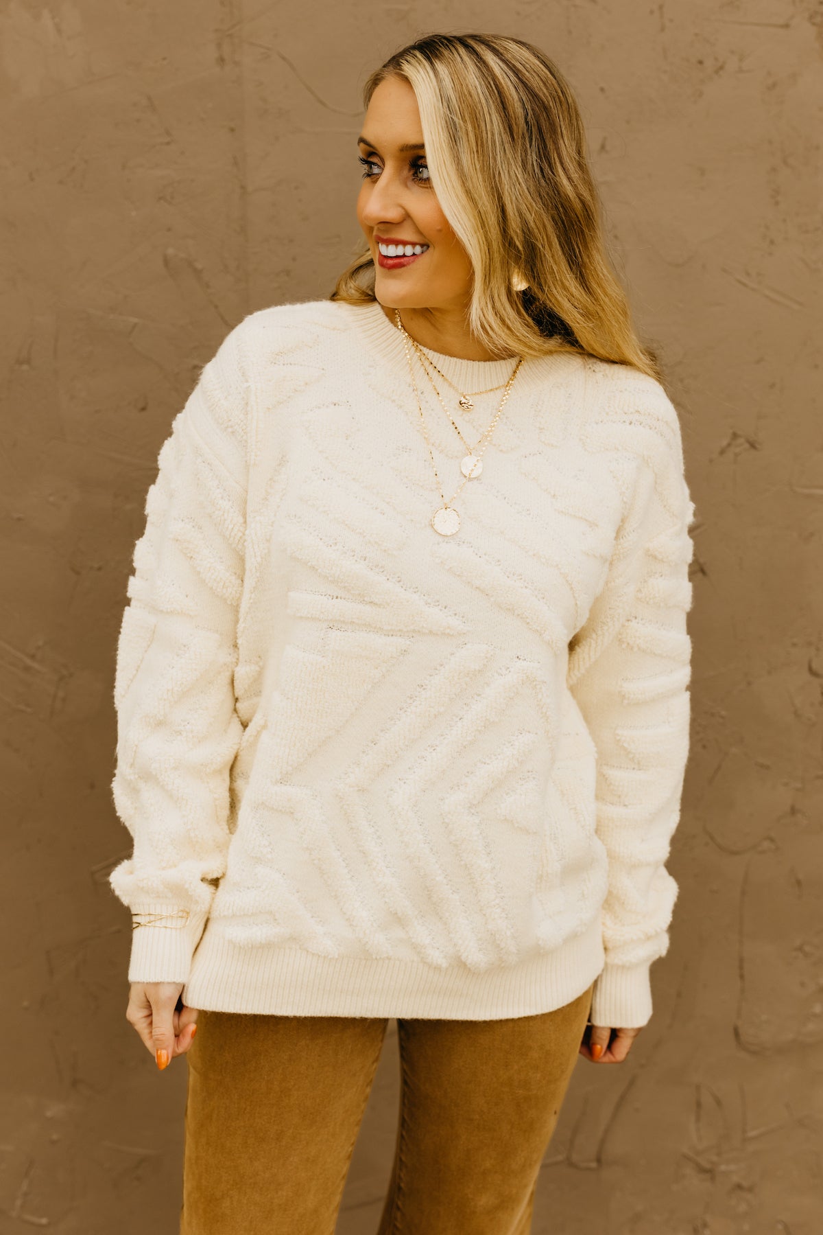 The Landry Knit Texture Sweater  - FINAL SALE