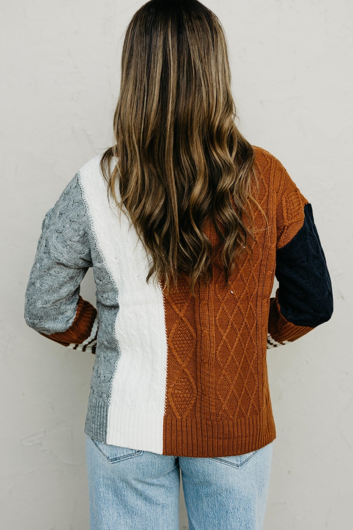 The Laylah Color Block Sweater