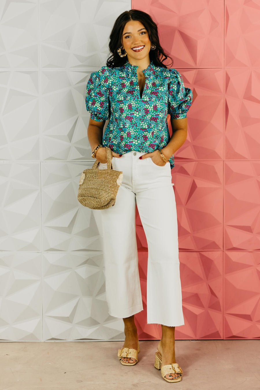 The Milan Puff Sleeve Blouse