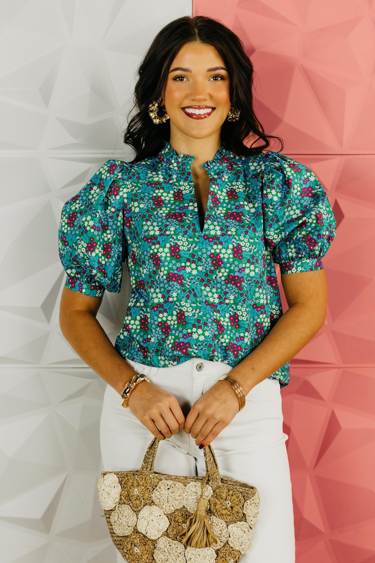 The Milan Puff Sleeve Blouse