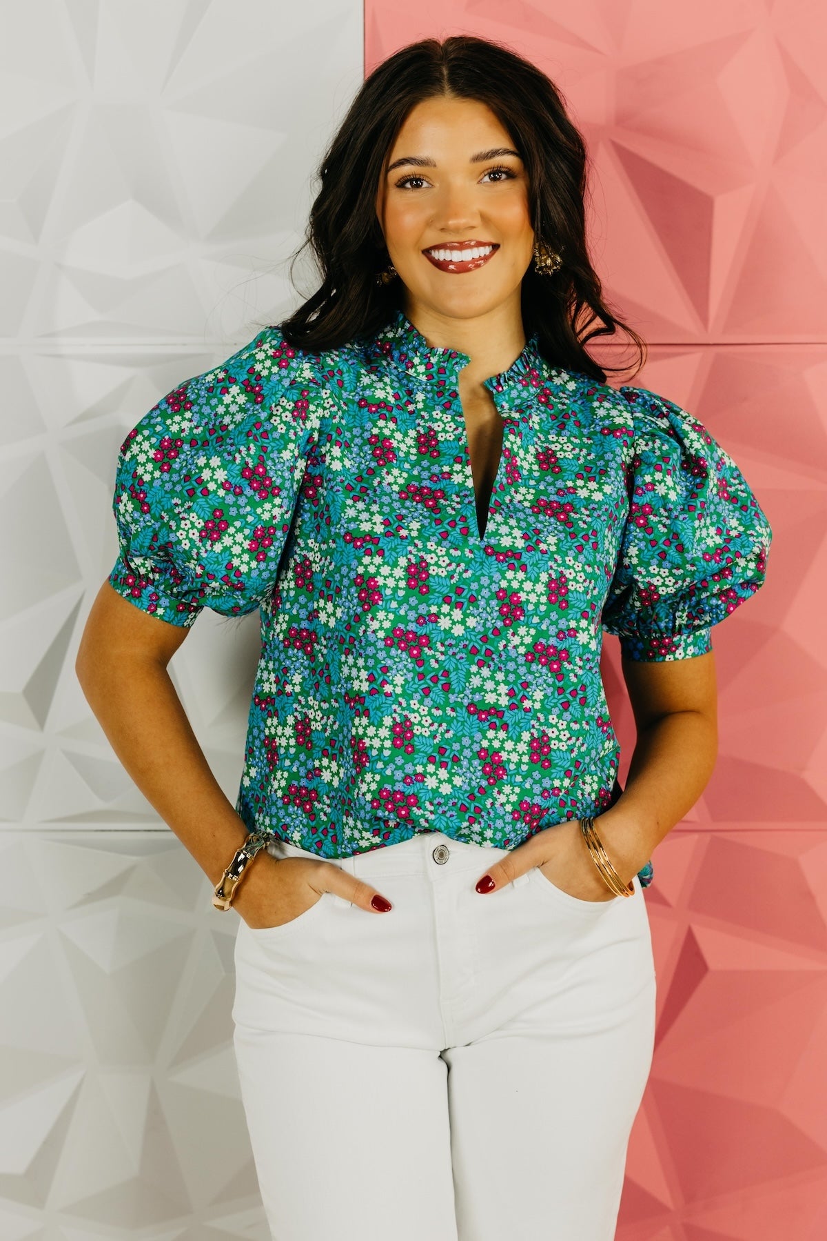 The Milan Puff Sleeve Blouse