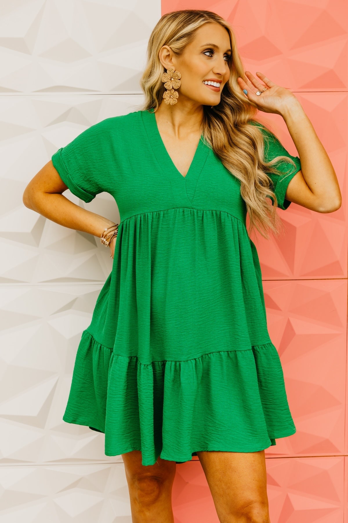 The Cheyenne Woven Mini Dress