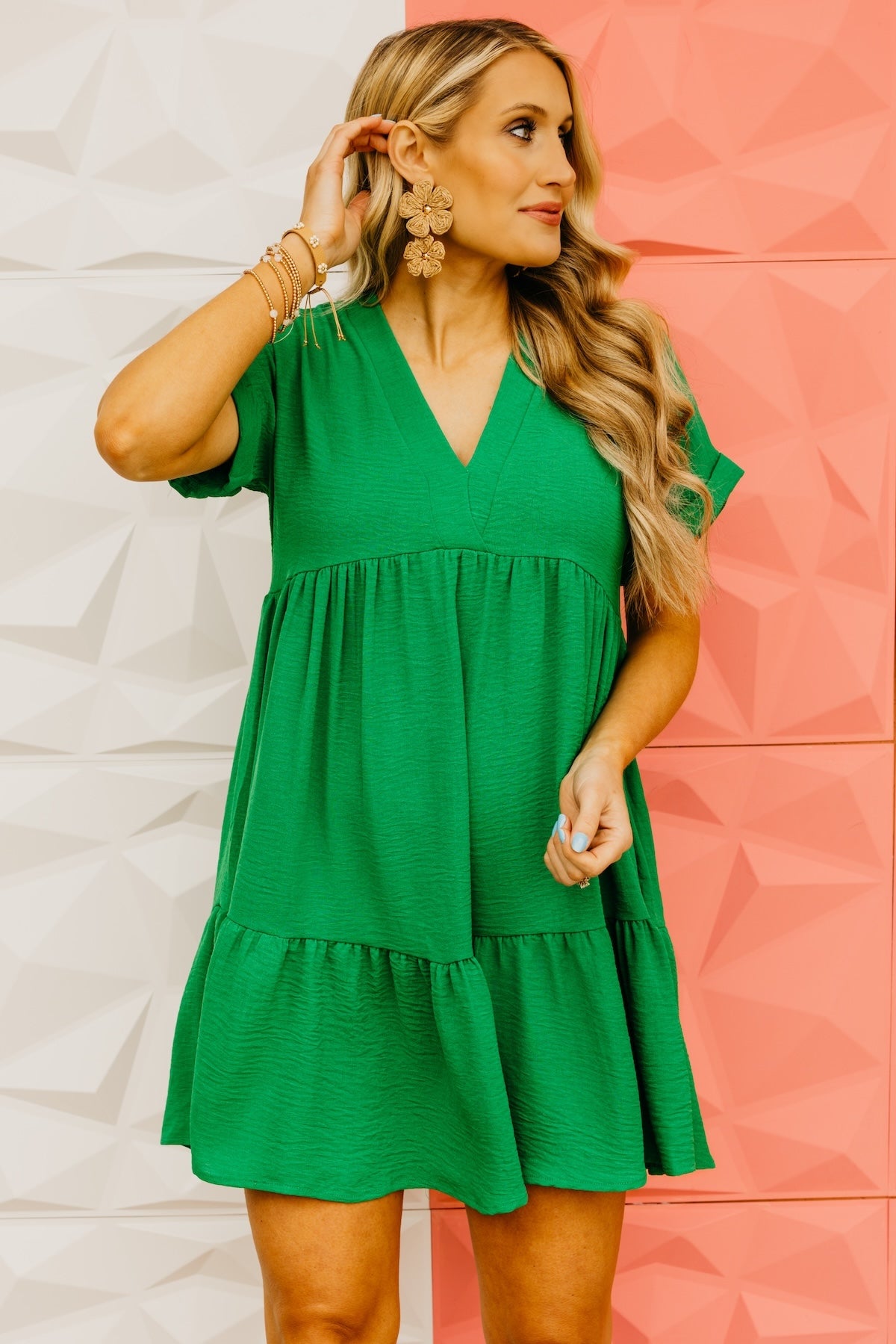 The Cheyenne Woven Mini Dress