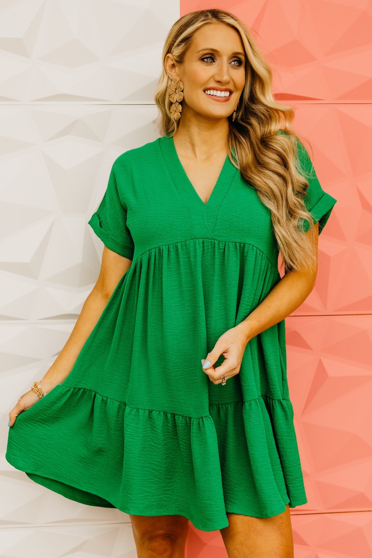 The Cheyenne Woven Mini Dress