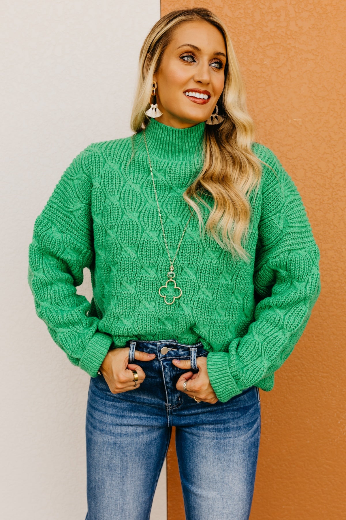 The Brant Textured Knit Sweater