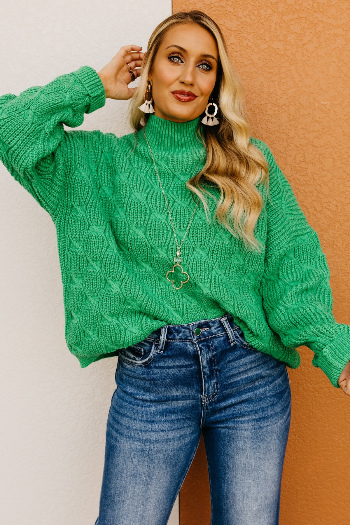 The Brant Textured Knit Sweater