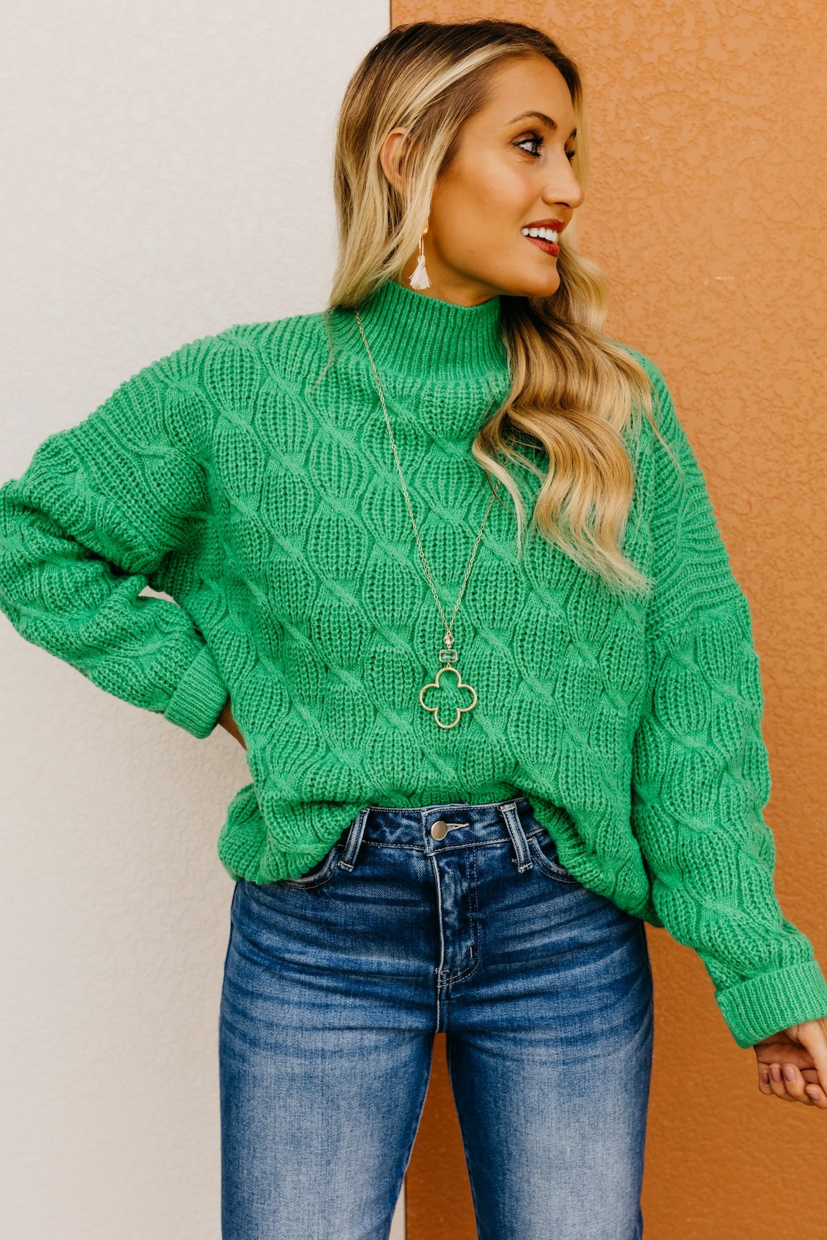The Brant Textured Knit Sweater