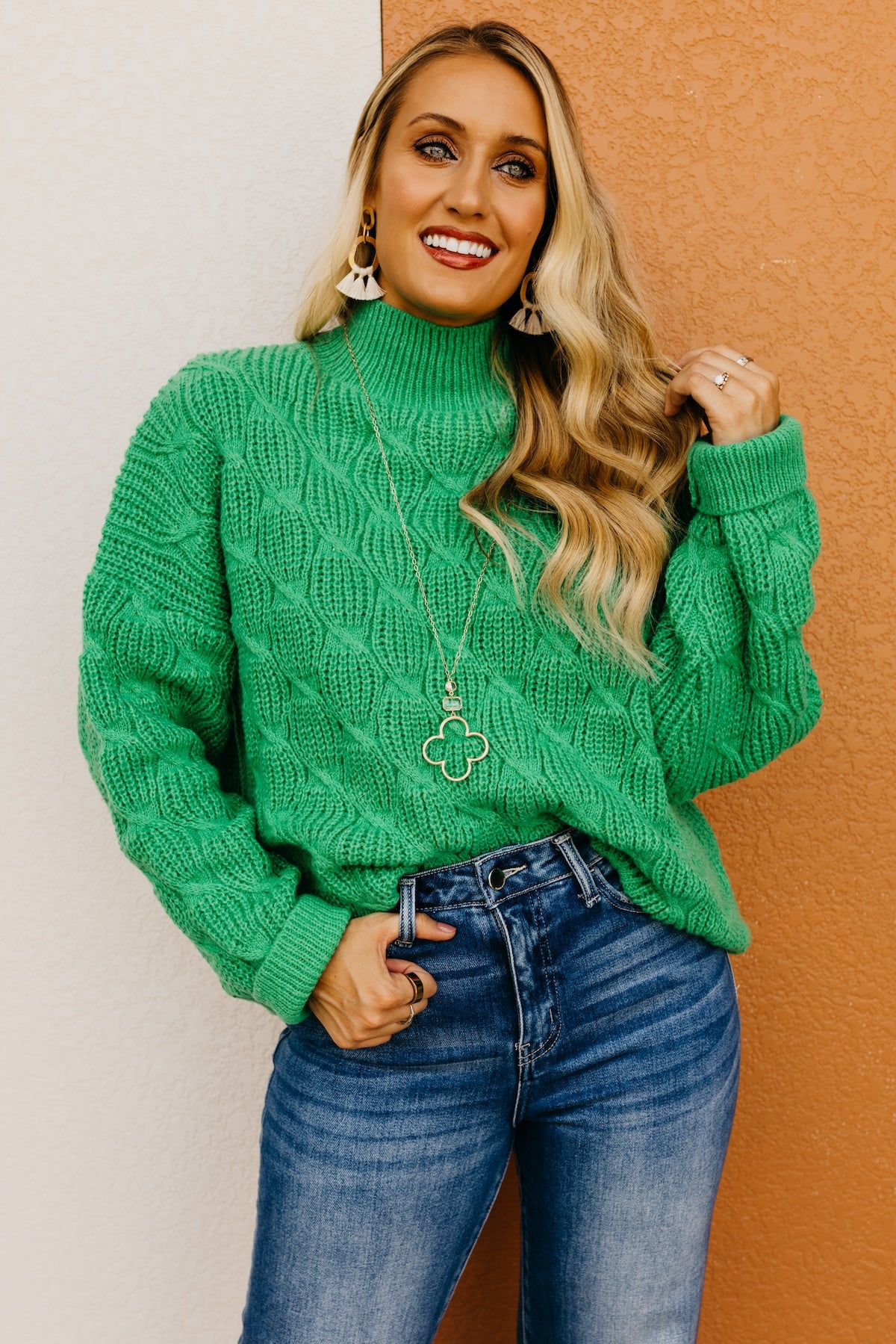 The Brant Textured Knit Sweater