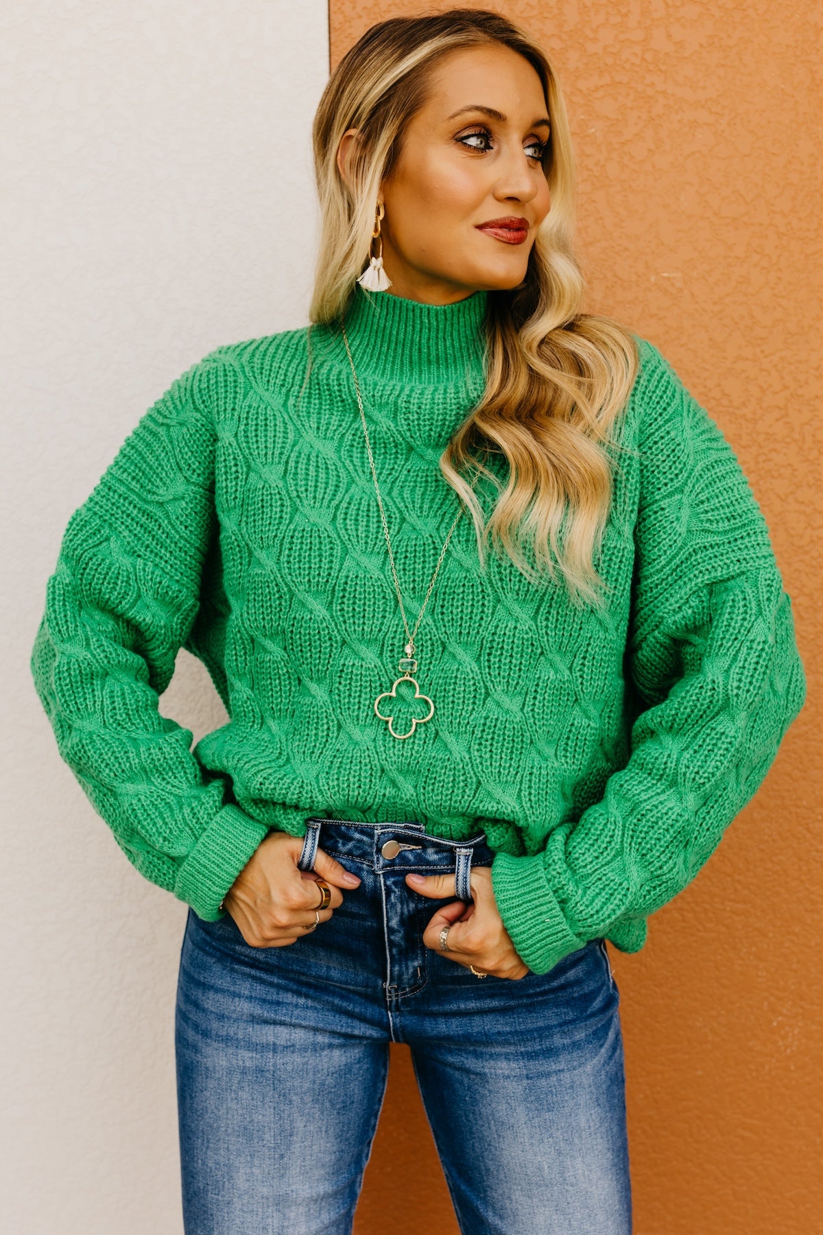 The Brant Textured Knit Sweater