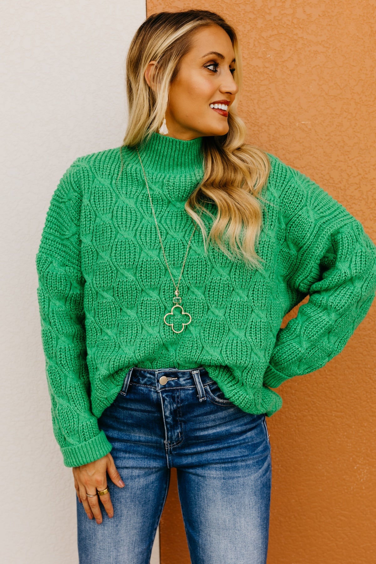 The Brant Textured Knit Sweater