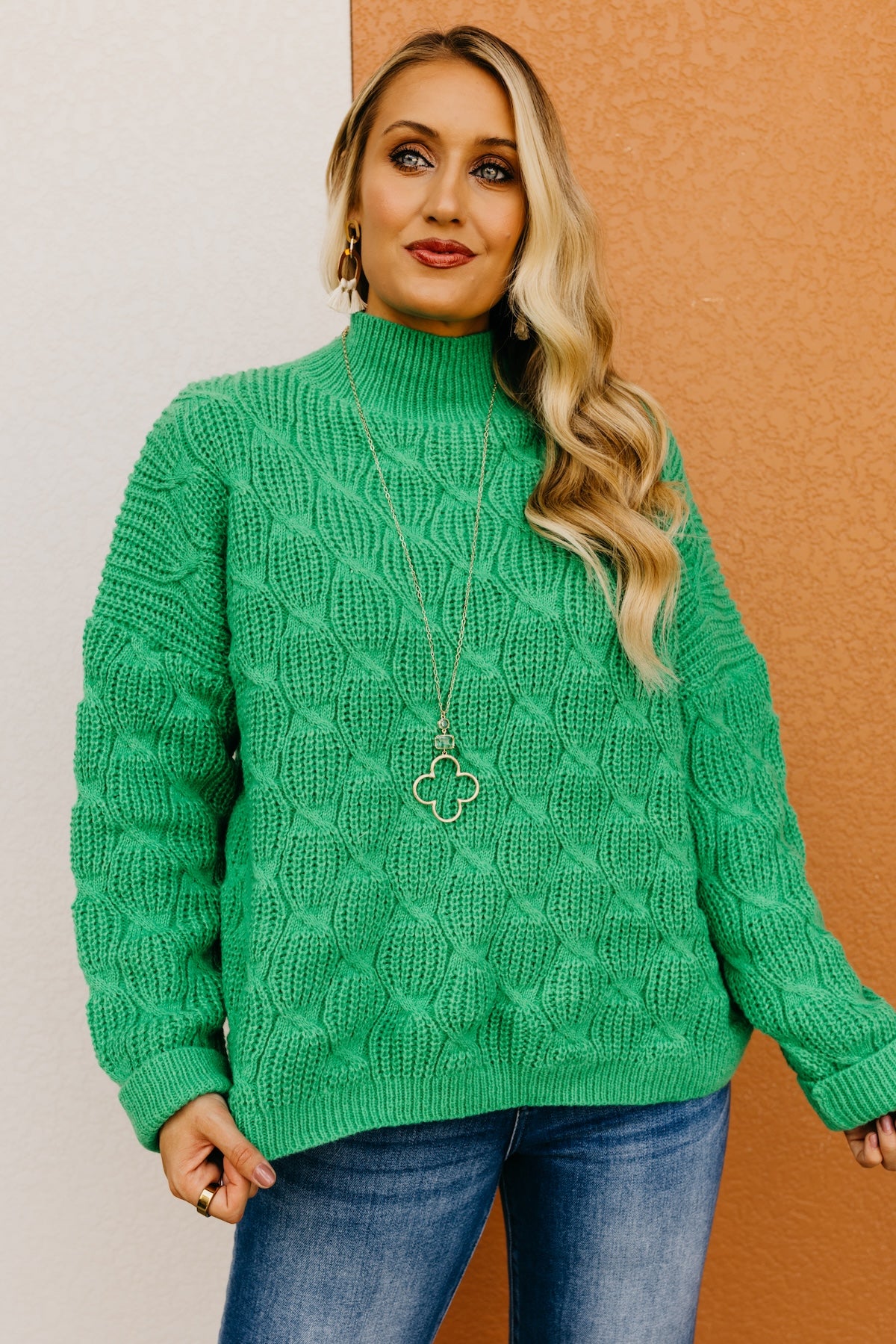 The Brant Textured Knit Sweater