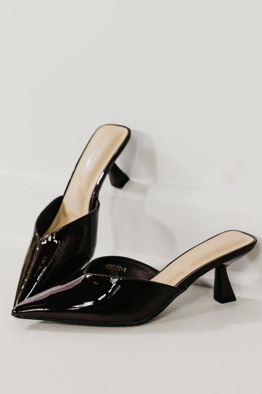 The Morley Patent Kitten Heels