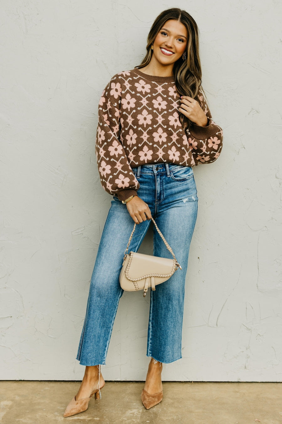 The Joanna Floral Sweater