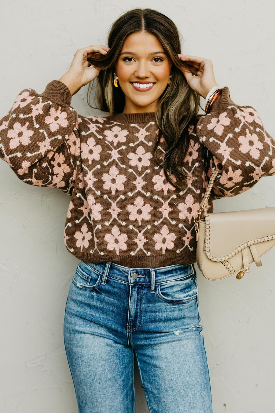 The Joanna Floral Sweater