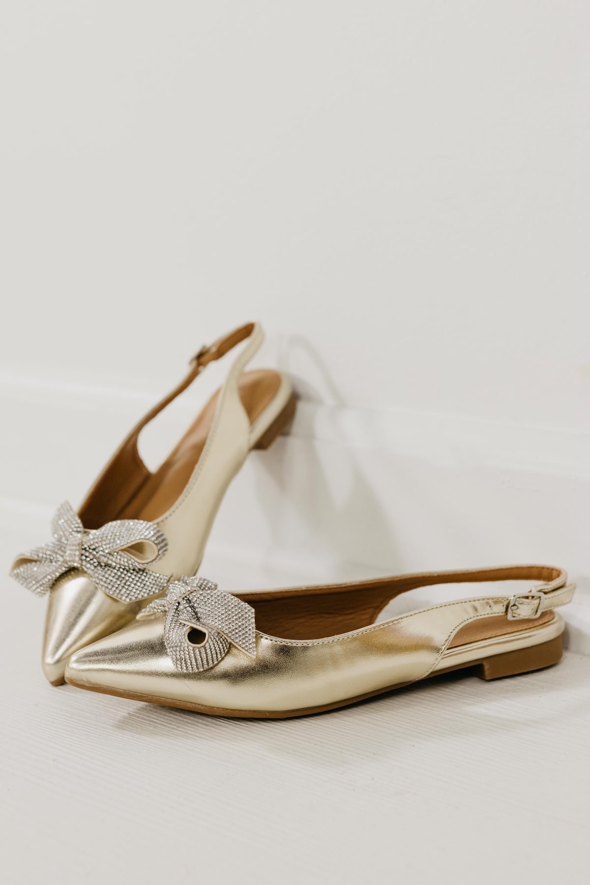 The Nyomi Bow Slingback Flat