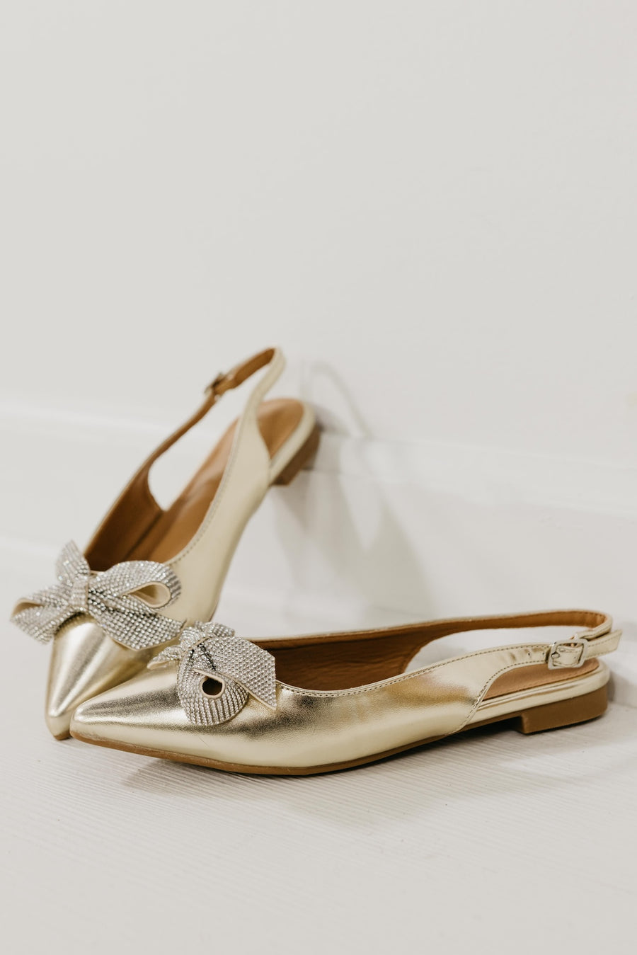 The Nyomi Bow Slingback Flat