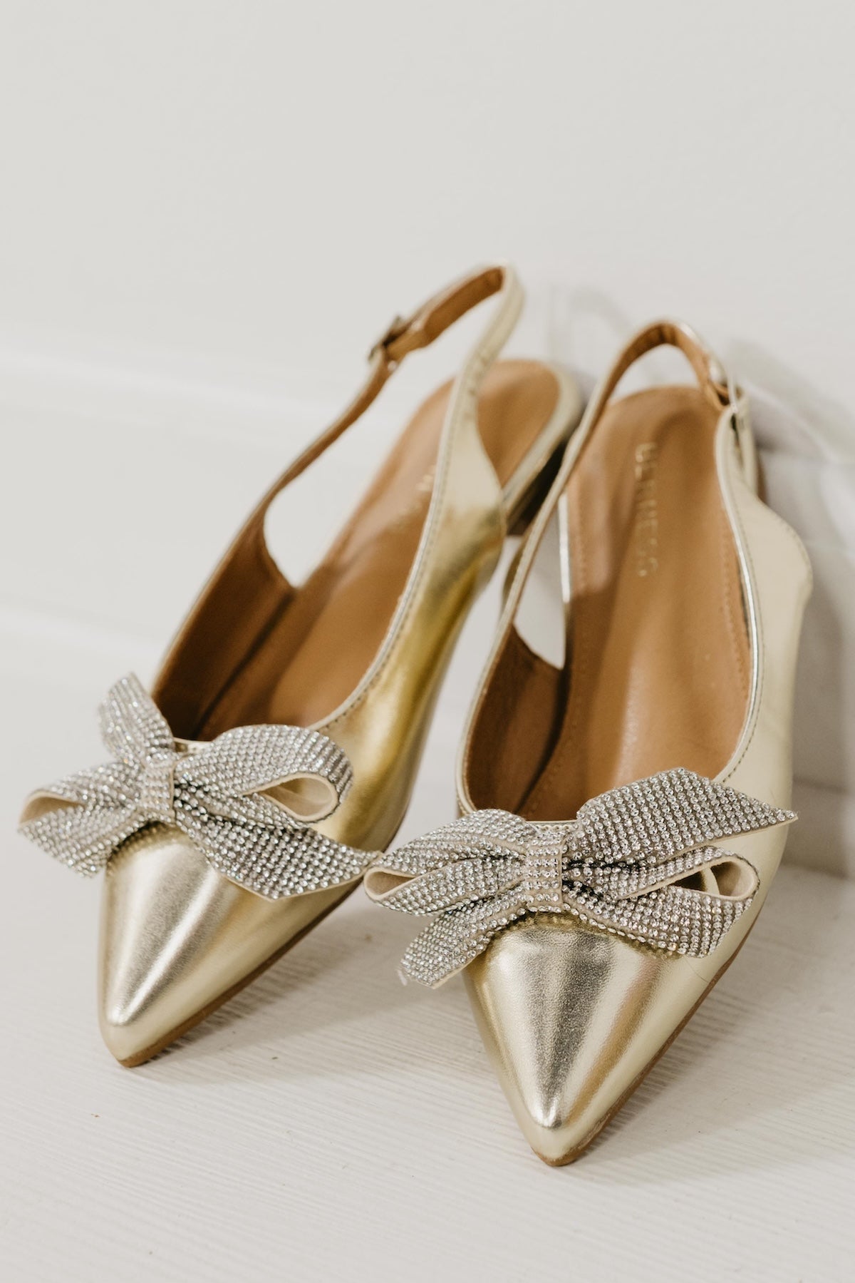 The Nyomi Bow Slingback Flat