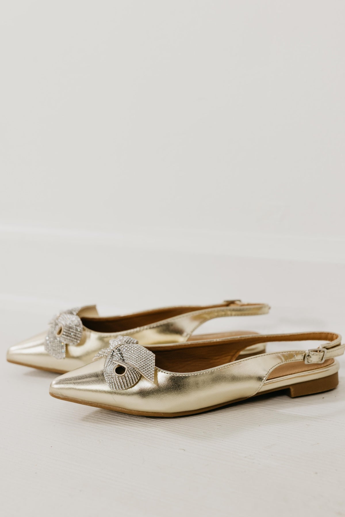 The Nyomi Bow Slingback Flat
