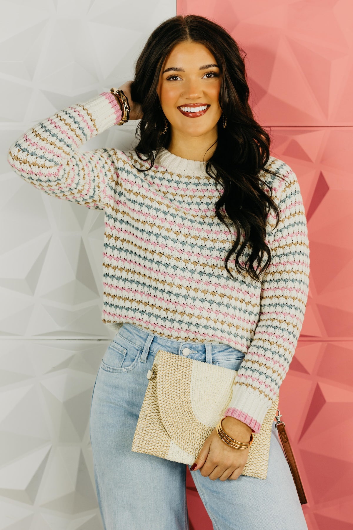 The Allison Chunky Weave Sweater