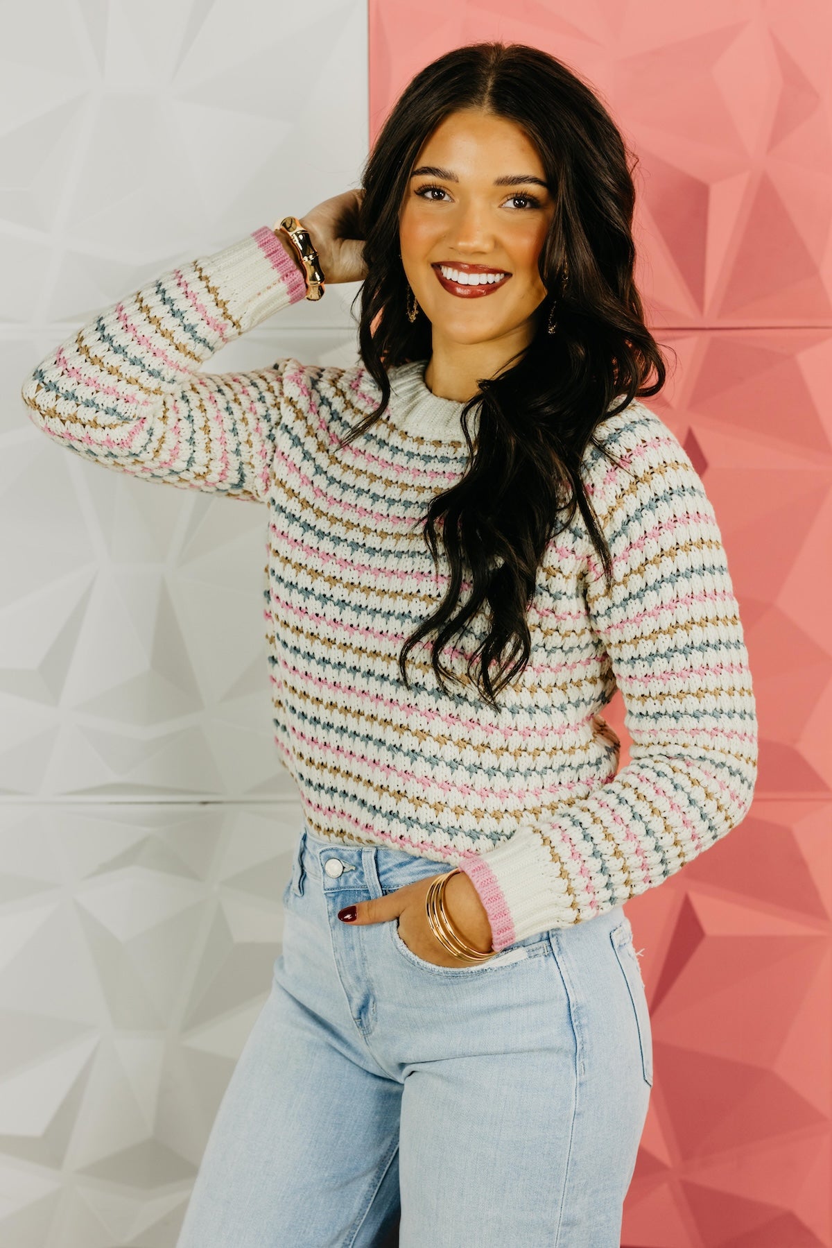 The Allison Chunky Weave Sweater