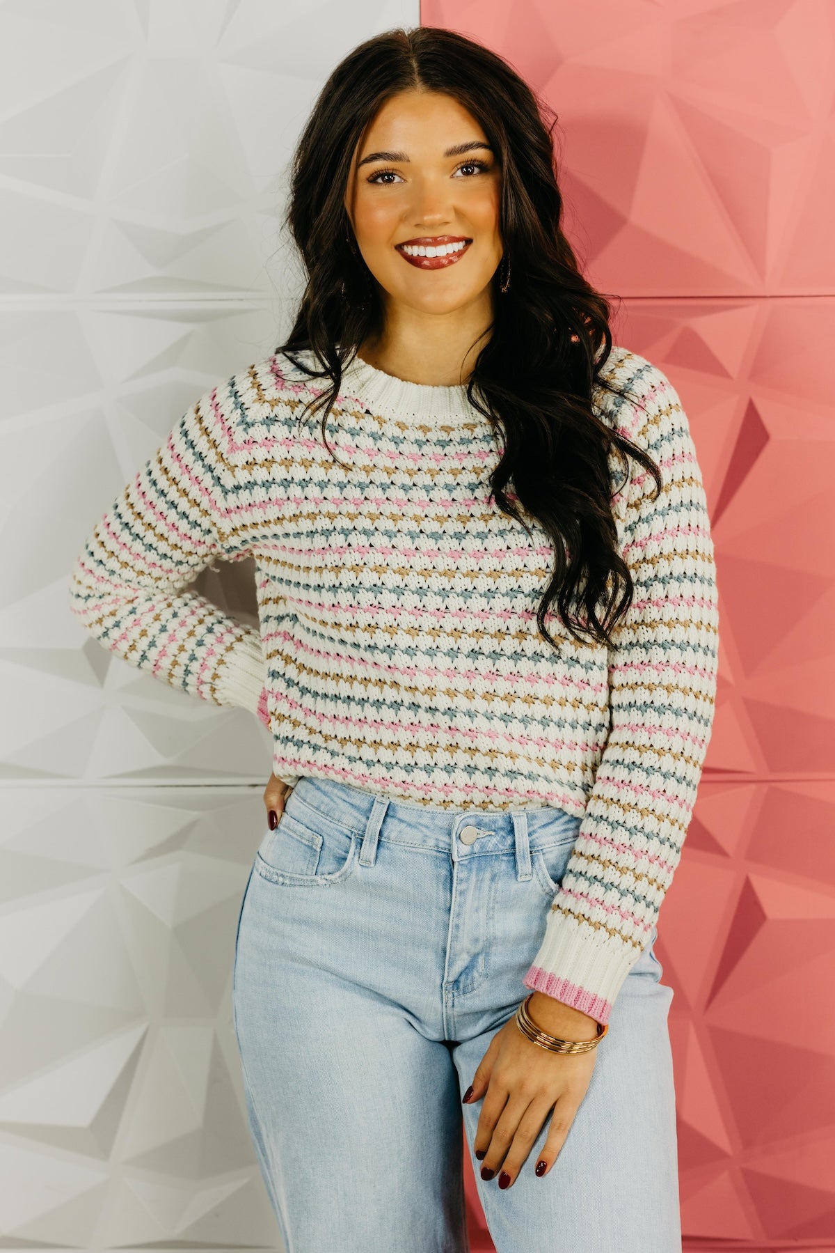 The Allison Chunky Weave Sweater