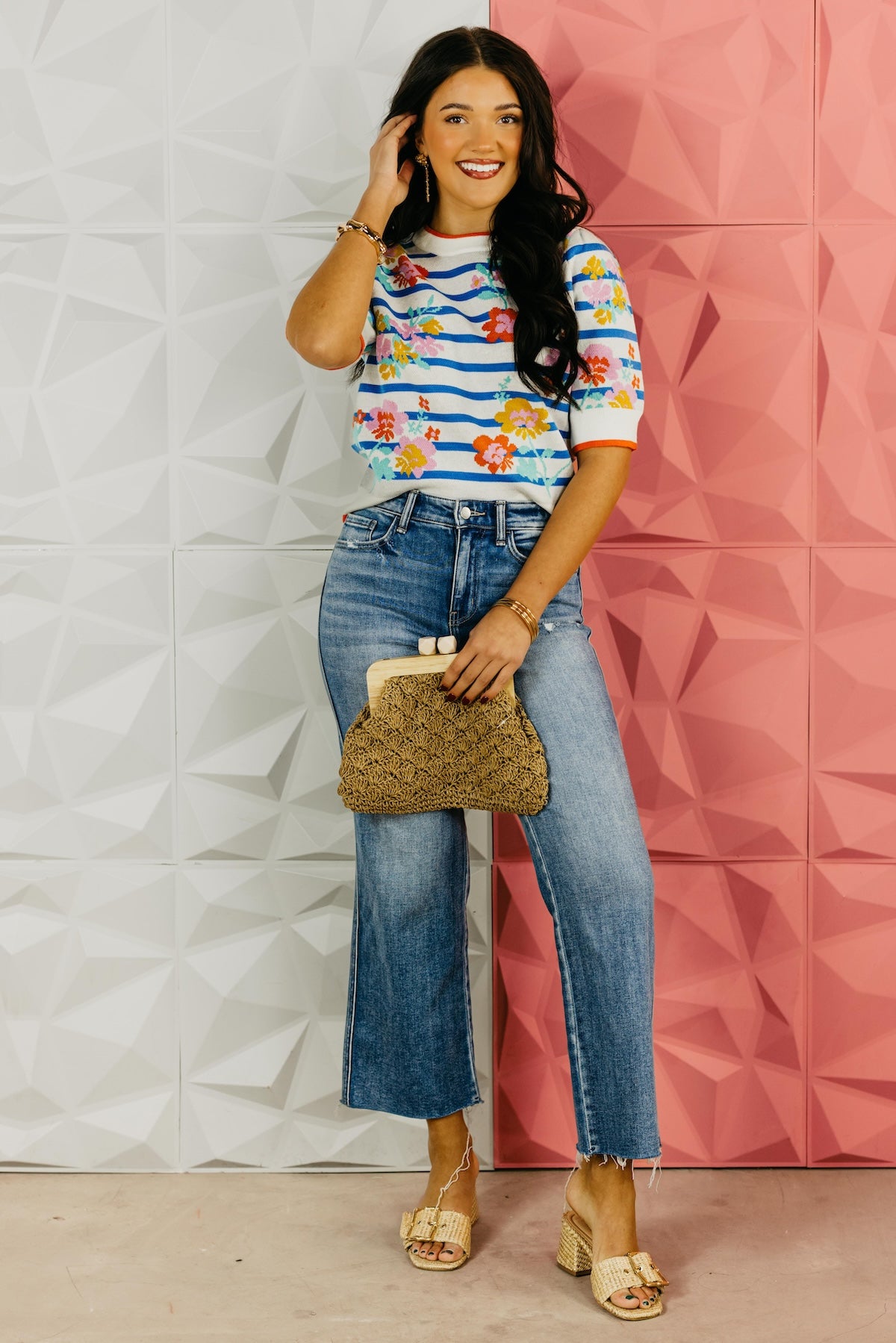 The Genesis Floral Sweater Top