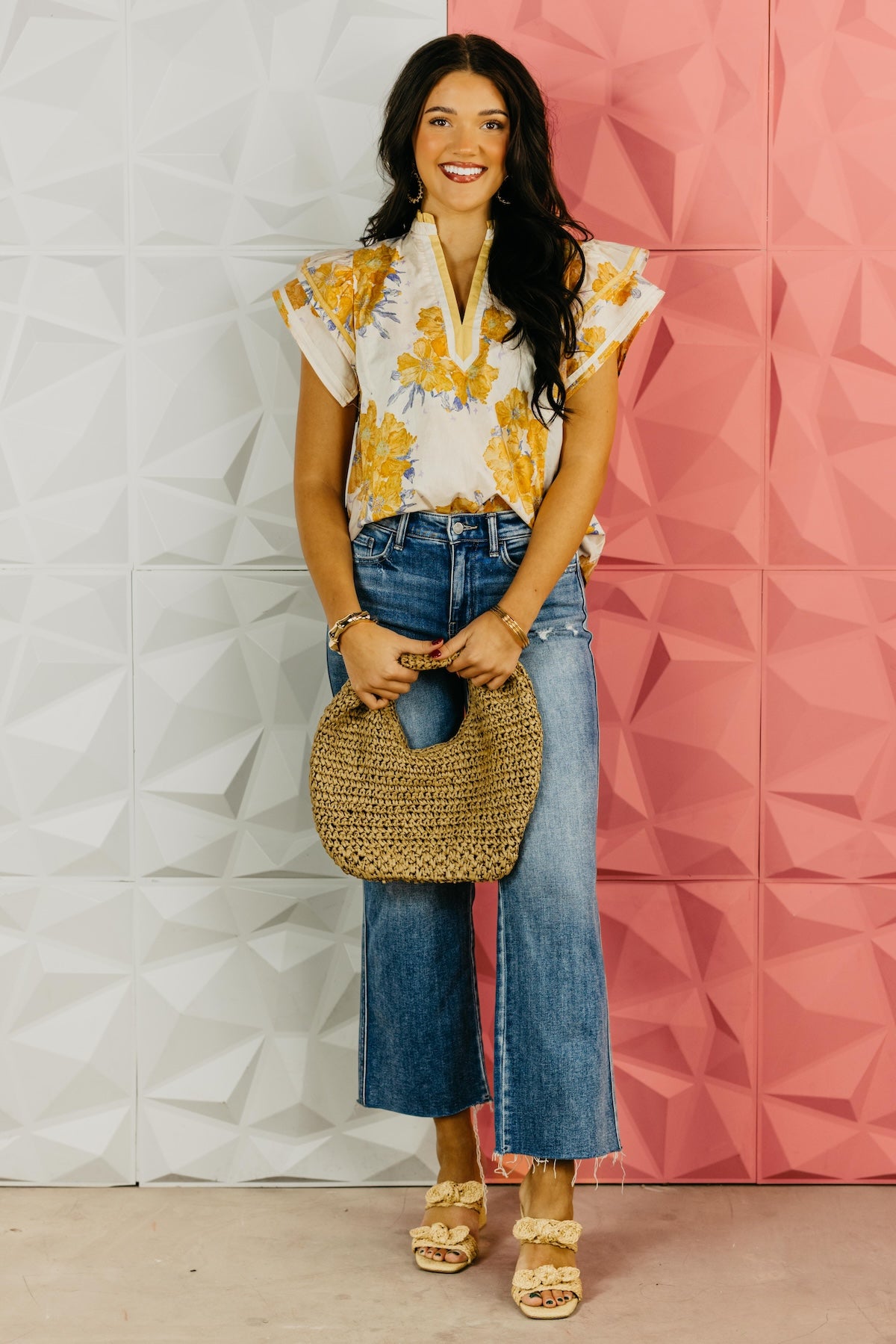 The Desiree Floral Blouse