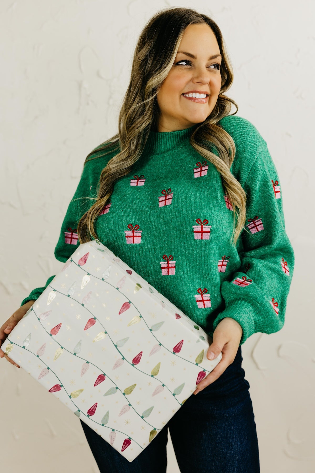 The Clausey Present Sweater