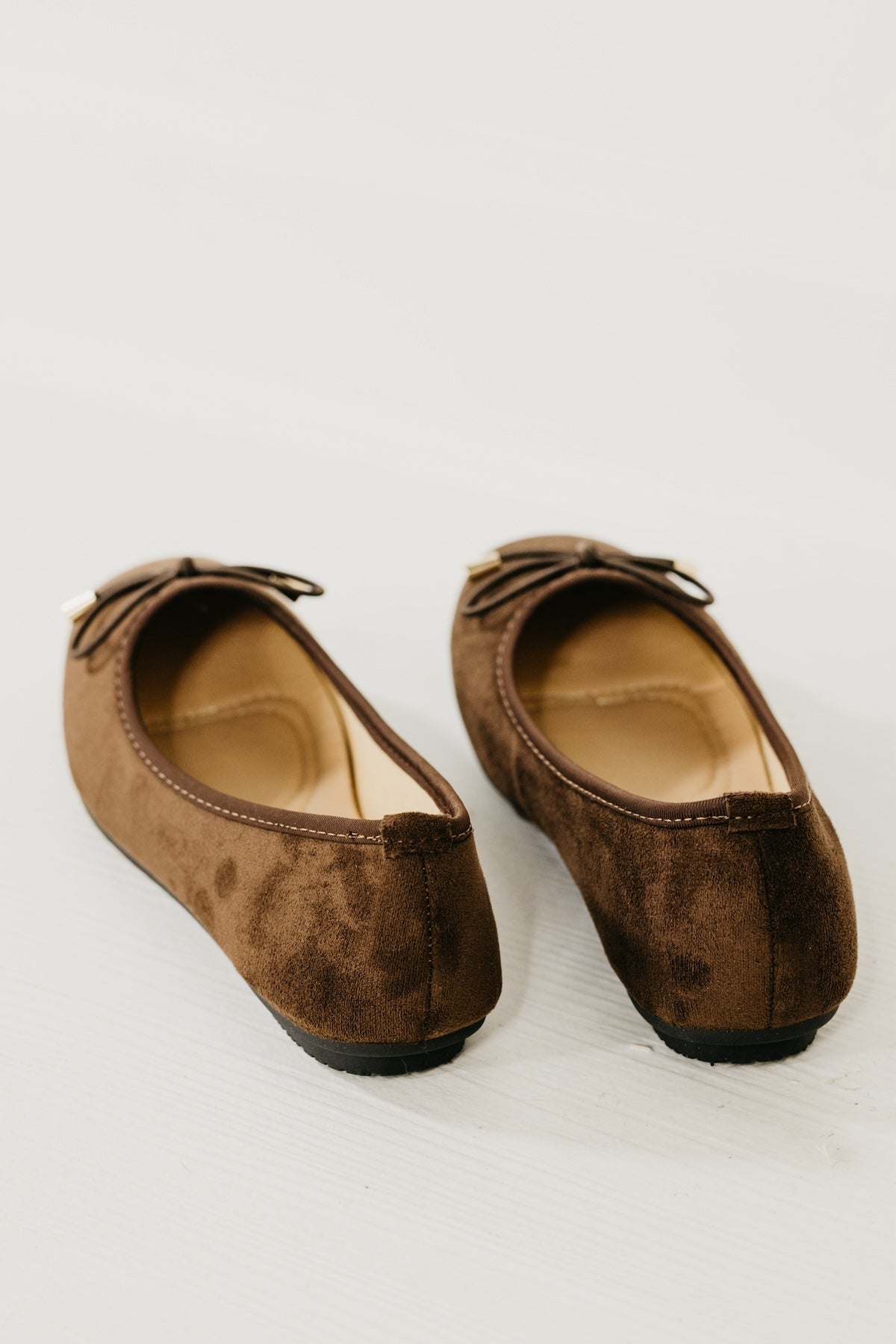 The Dorthy Bow Felt Flats