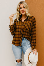 The Ricky Raw Hem Plaid Shirt