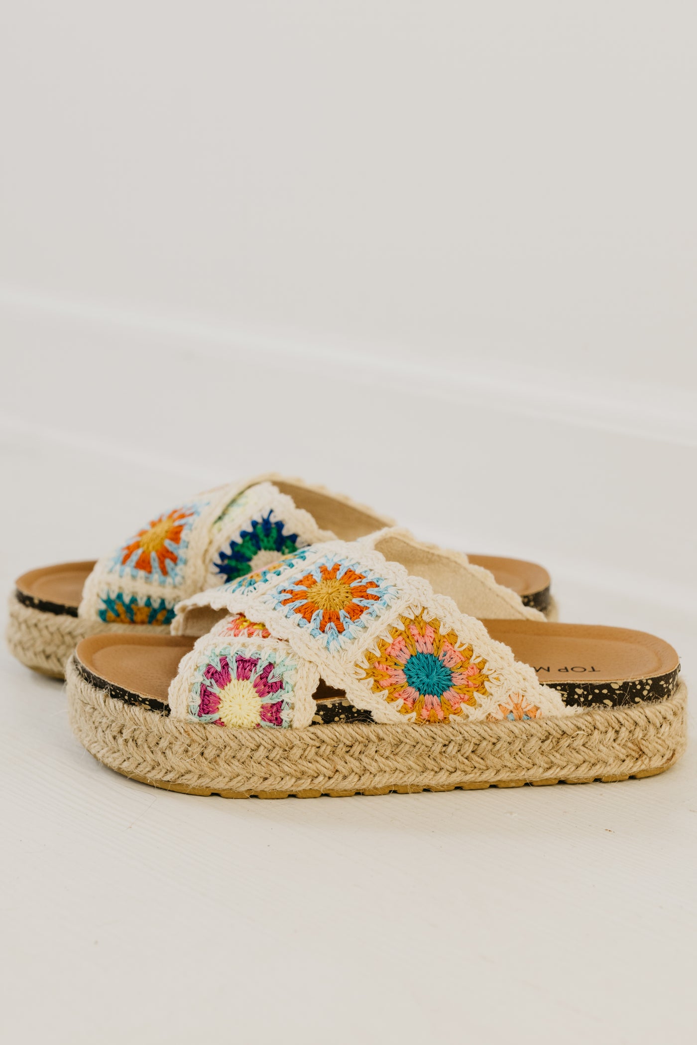 The Athens Espadrille Embroidered Sandal