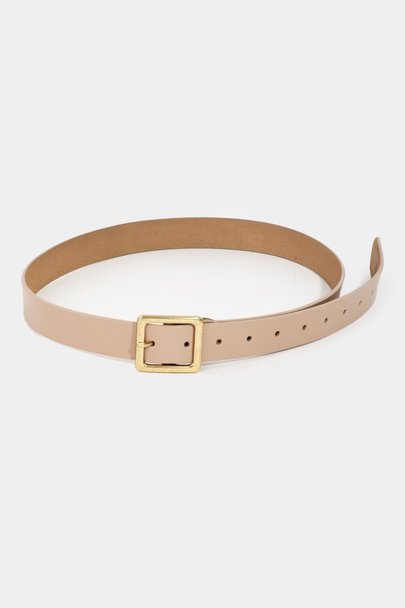 The Corrine Square Buckle Belt