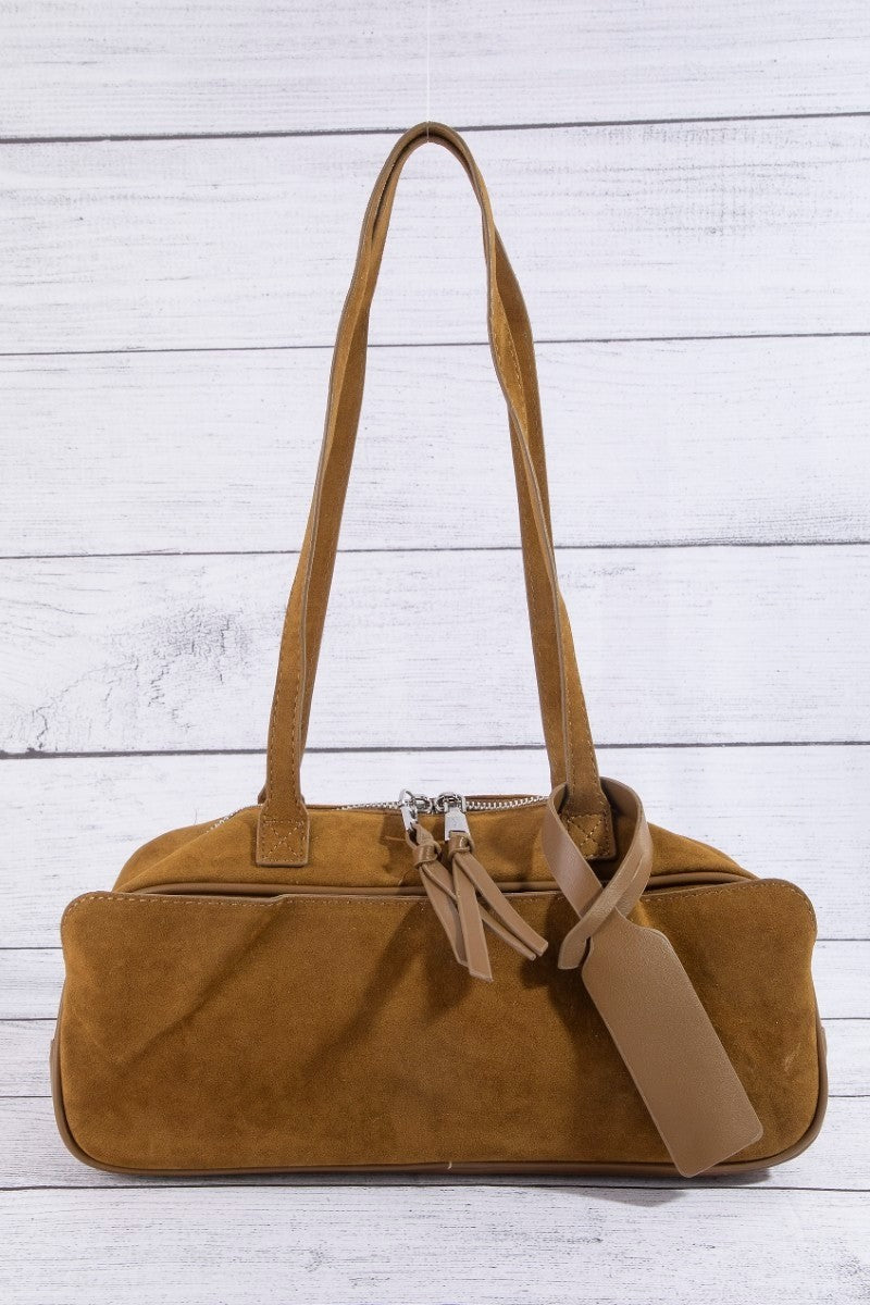 The Haven Suede Shoulder Bag