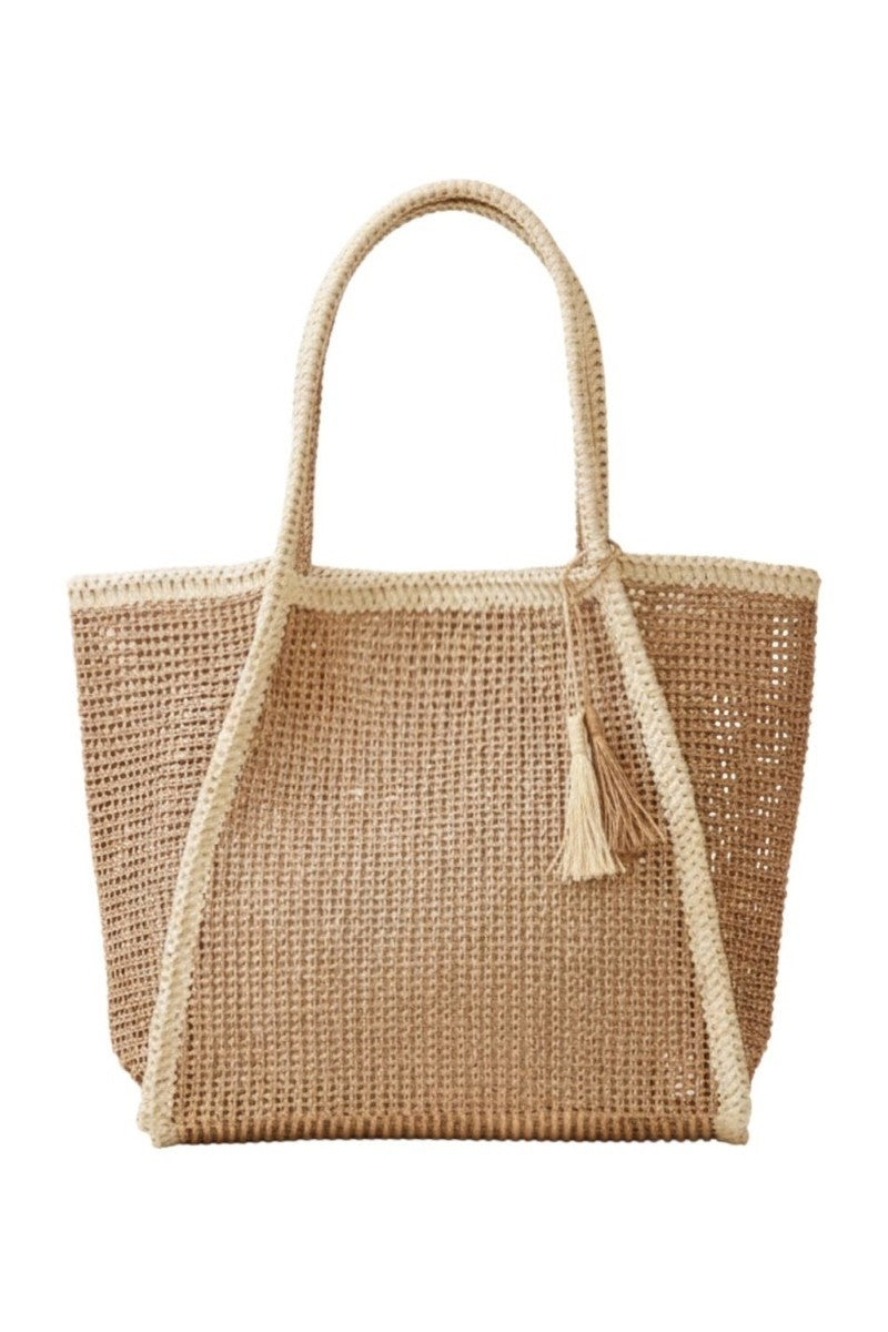 The Eleanor Woven Tote Bag