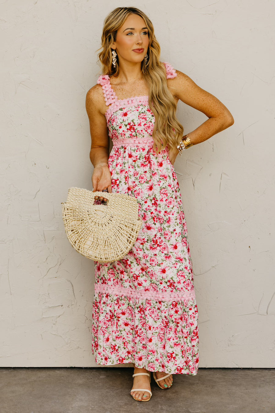 The Demetria Floral Maxi Dress