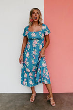 The Aiden Floral Midi Dress - FINAL SALE