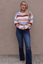 The Dallas Striped Sweater