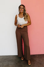 The Jillian Ruffle Sleeve Jumpsuit