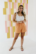 The Edwin Tie Shoulder Sweater Tank Top - FINAL SALE