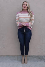 The Lakyn Striped Tinsel Sweater